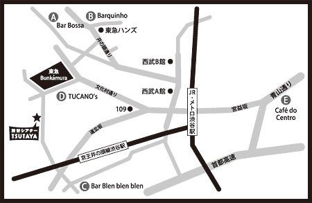Shibuya Map